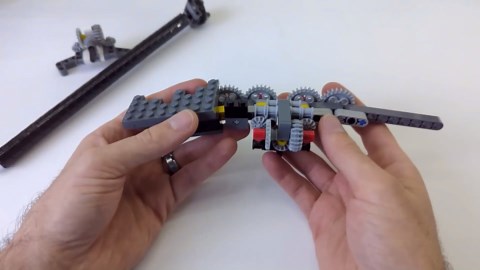 Experience the LEGO Phantom Flying After Steve!