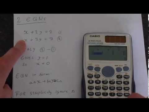 How to Solve Equations Using Casio Fx-991ES Plus