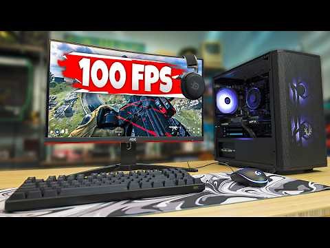 $850 FULL Gaming Setup (PC, Monitor, Keyboard, Mouse, & More)