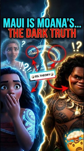 Moana’s Darkest Secret EXPOSED: Maui Is Actually Her Father?! 😳🌊 (Mythology Twist You Missed!)
