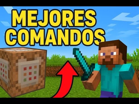 Estos son los mejores comandos de todo MINECRAFT 😯💎 (parte 2)