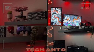 My PC Setup: A Perfectly Crafted Space for Productivity and Play!