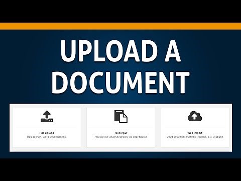02 How to Upload a Document