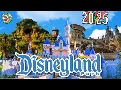 Disneyland RIDES & ATTRACTIONS - 2025 - Disneyland Resort - Anaheim, California