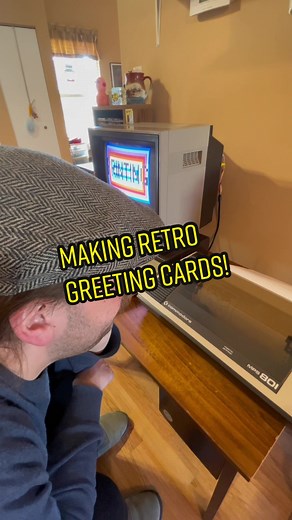 Creating Retro Greeting Cards with Commodore 64 | DIY Tech from the 80s