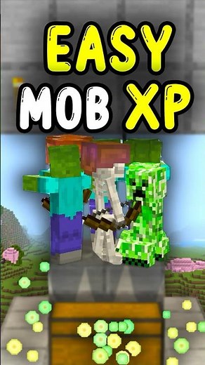 EASIEST MOB XP Farm Minecraft 1.21+!