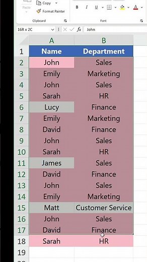 How to find and remove duplicate values in Excel
