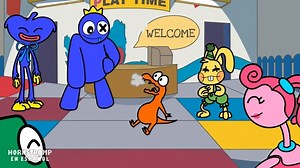 70K views · 1.6K reactions | Rainbow Friends Vs Poppy Playtime  Mejores Animaciones de Friday Night Funkin | Hornstromp en Español | Facebook