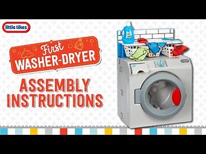 Little Tikes First Washer - Dryer | Assembly Instructions