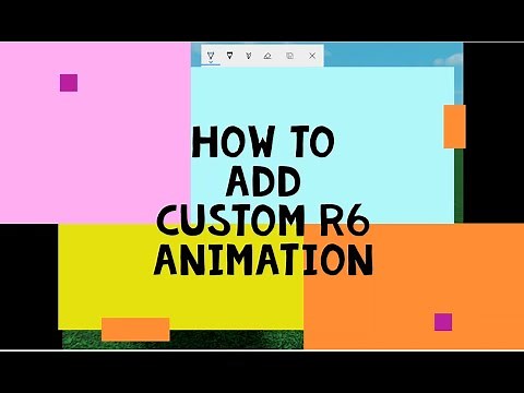 How To Add Custom R6 Run Animation In Roblox Studio
