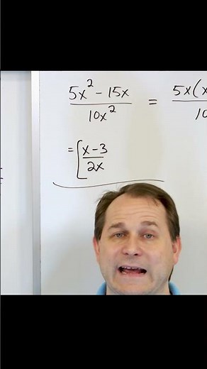 Understanding Simplifying Rational Expressions