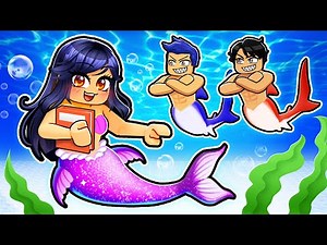 My FIRST DAY at MERMAID HIGH in Roblox!