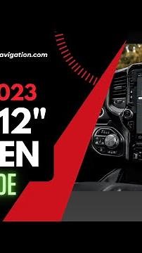 2022 2023 RAM 12 inch Screen Upgrade - Uconnect 5 ( also 2019 - 2021 Compatible)