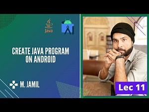 How to Run Java Program on Android Studio | Android Tutorial for Beginners | Lecture 11