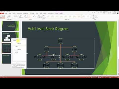 PowerPoint Tutorials: How to create block diagrams in just 10sec