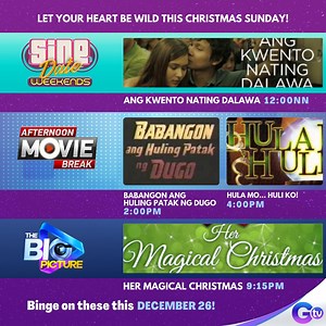 1.4K views · 34 reactions | Let your heart be wild this Christmas Sunday on GTV Movies! | GTV | Facebook