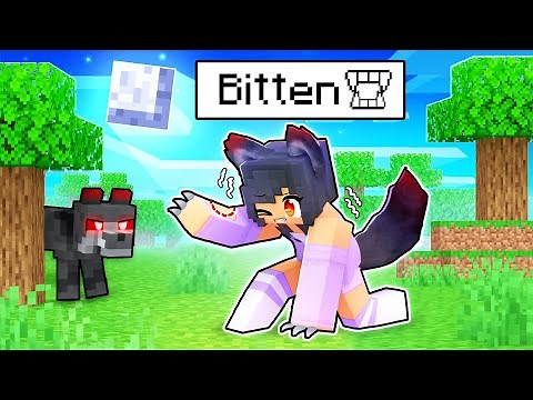 BITTEN By A WEREWOLF In Minecraft!