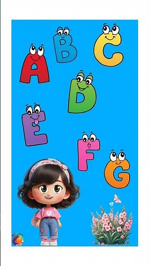 Abcdefg song #staylittlechannel || alphabetsong