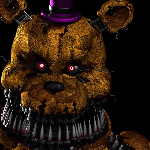 Nightmare Fredbear Animation: Jump Scares & Rizz Moments
