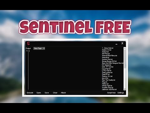 Sentinel for free | BEST ROBLOX EXPLOIT | 2020 | LVL7