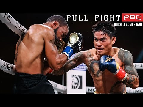 Russell vs Magsayo FULL FIGHT: January 22, 2022 | PBC on Showtime