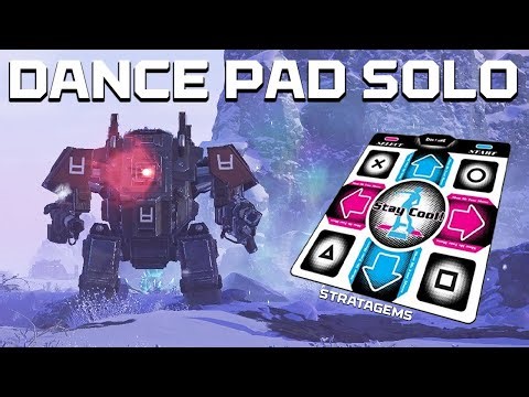 I Solo'd Max Difficulty with a Dance Pad | Helldivers 2