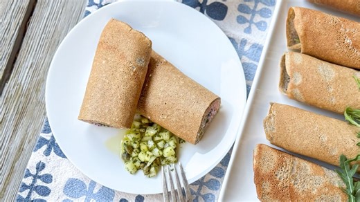 Our Buckwheat Crepes Redefine Brunch With Salmon And Homemade Crème Fraîche