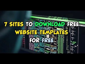 Best websites to find HTML and CSS Templates for free! (2023)