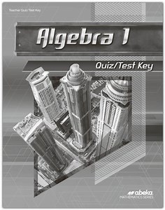 Algebra 1 Quiz & Test Key (2nd Edition)