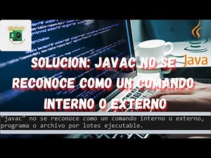 Error javac no se reconoce como un comando interno o externo | Solucionar javac | Brain Data Center