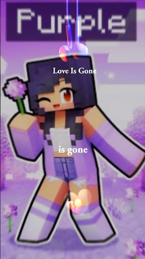 Aphmau Edit (Love is gone)