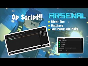 Roblox | Arsenal Script Op Silent Aim,Wallbang,ESP,Tracer and More!!! | Krnl exploit