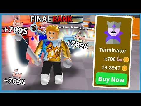 I Unlocked The Final Rank *Terminator* in Roblox Saber Simulator