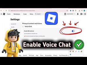 How to Enable Voice Chat on Roblox (Laptop & PC) | Full Step-by-Step Guide