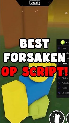 [UPDATE] Forsaken Script 💥 God Mode + Aimbot & ESP!