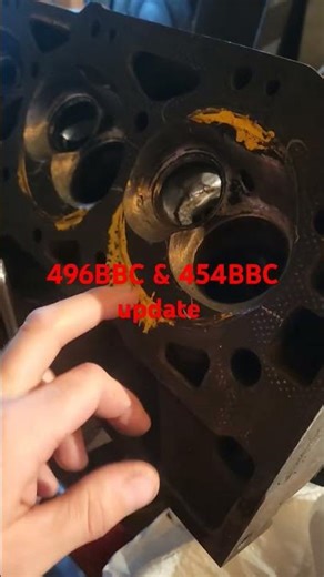 project updates 454 big block chevy budget rebuild and 496 big block chevy