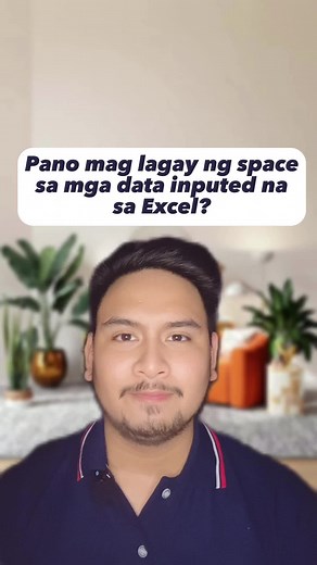 🤔Pano mag lagay ng space sa mga data inputed na sa Excel? #exceltagalog #excelfilipino #exceltutorials #Exceltip #kaalam00