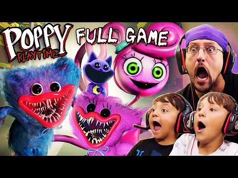 Poppy Playtime FULL GAME (FGTeeV b4 Chapter 3)