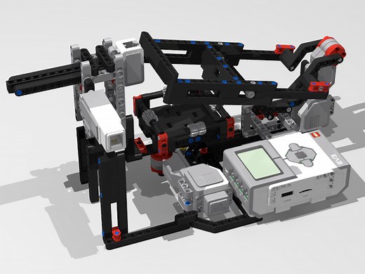 LEGO MOC-207011 Rubik's Cube Solver (Mindstorms > EV3 2025)