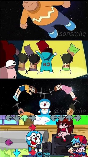 Doraemon Parody in FNF Mod - Friday Night Funkin' Game - Animation x Gameplay