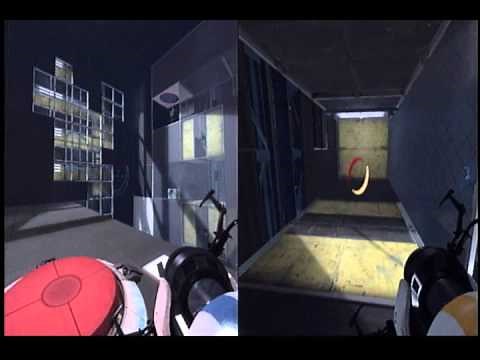 Portal2 協力ステージ攻略 01 プレイ動画