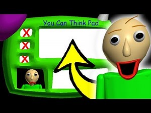 BALDI'S BASICS WITH NO TEXT! | Baldi's Basics Mod