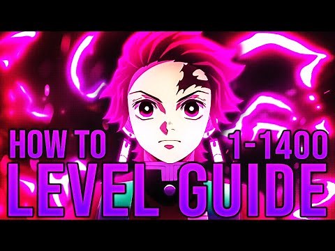 SLAYERS UNLEASHED LEVELING GUIDE FOR BEGINNERS! HOW TO LEVEL UP FAST IN SLAYERS UNLEASHED!