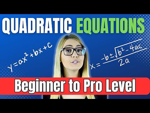Quadratic Equations: How to Solve Quadratic Equations by Factoring and by the Quadratic Formula