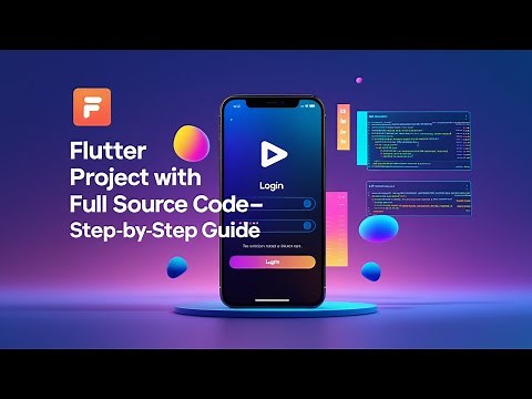 Build a Flutter App from Scratch: Step-by-Step Project with Full Source Code & Tutorial | Chapter 6