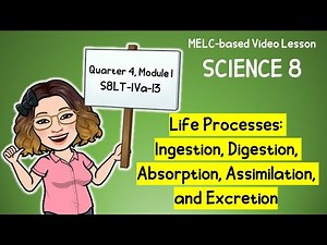 SCIENCE 8 Quarter 4, Week 1 MELC-Based | Life Processes