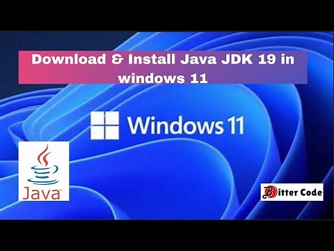 How to Install Java 19 in Windows 11 | Software Installation Series by Bitter Code | 2023