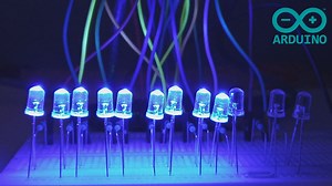 12 led chaser using Arduino Uno (7 Effect).