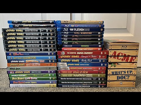 My Complete Looney Tunes DVD and Blu-ray Collection (2025 Update)