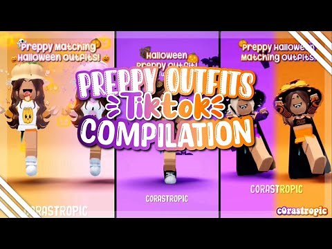 Preppy Halloween Roblox Avatar Ideas 🎃🧡 // Tiktok Compilation 2023